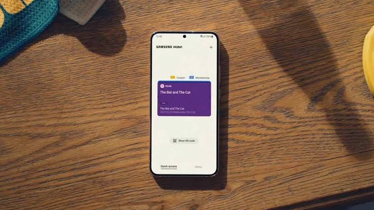 Samsung Wallet dijital anahtar