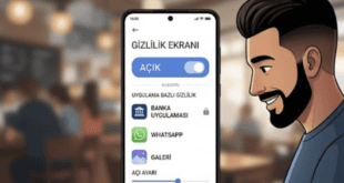 xiaomi gizlilik ekranı